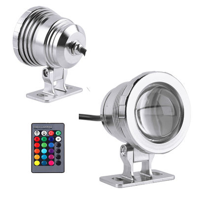 5W Swimming Pool LED Underwater Lights ABS Material 45° Beam Angle